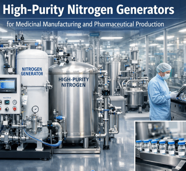 High-Purity Nitrogen Generators for Medicinal Manufacturing and Pharmaceutical Production